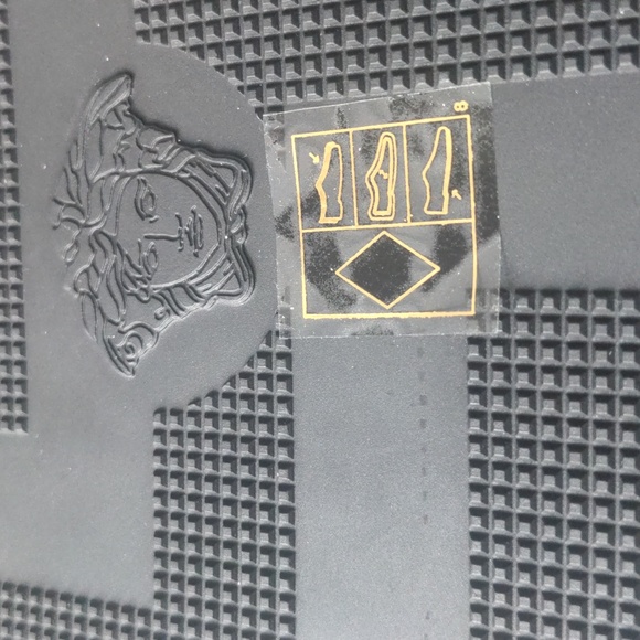 Versace Smiley Medusa Black sz 44 - Picture 3 of 5